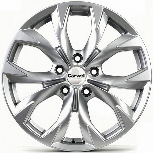 

Колесный диск Carwel Баунт 152 7.0x17/5x112 D57.1 ET50, Серебристый