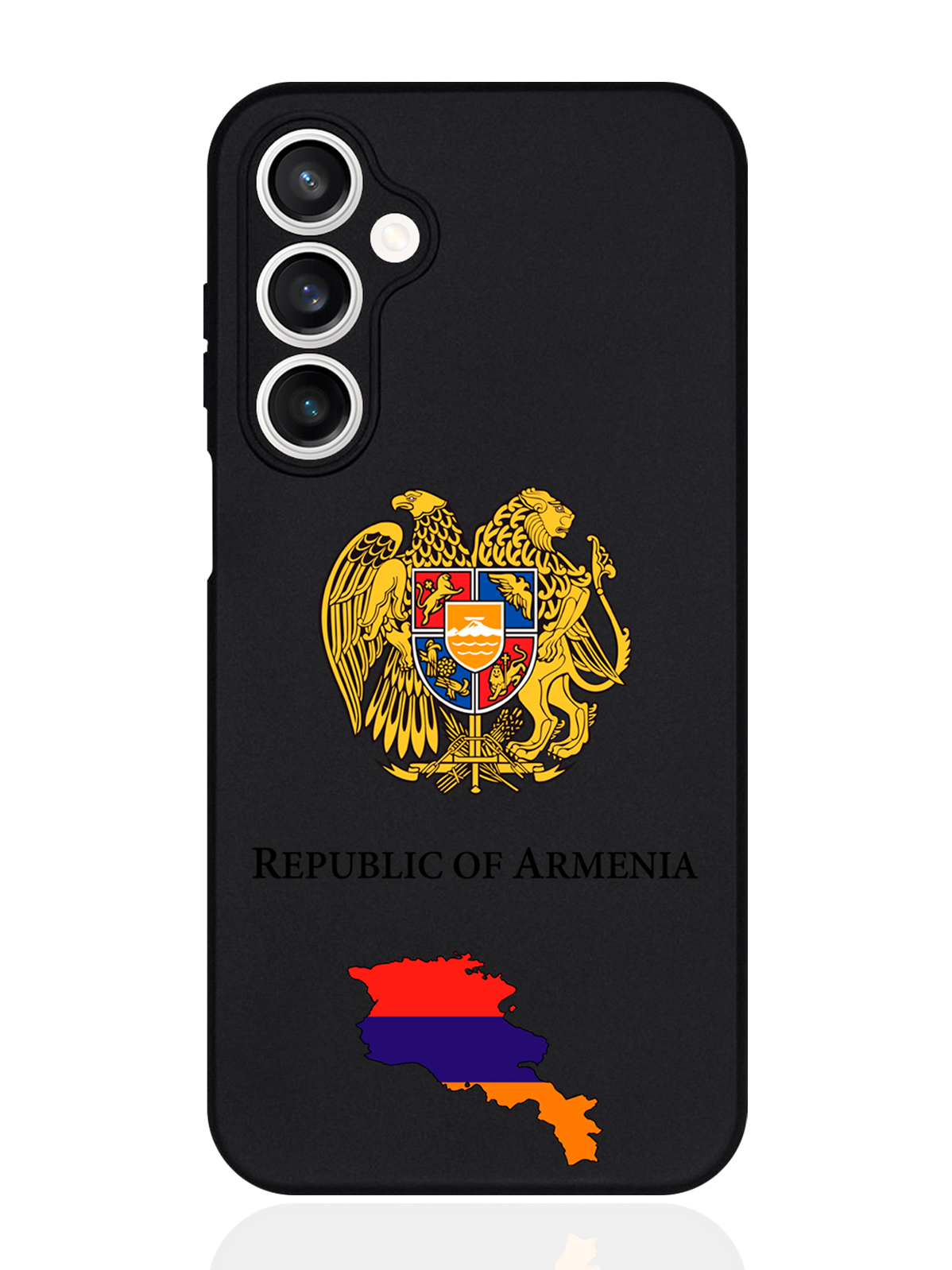 

Чехол для смартфона Samsung S23Fe Герб Армении, Разноцветный, Samsung