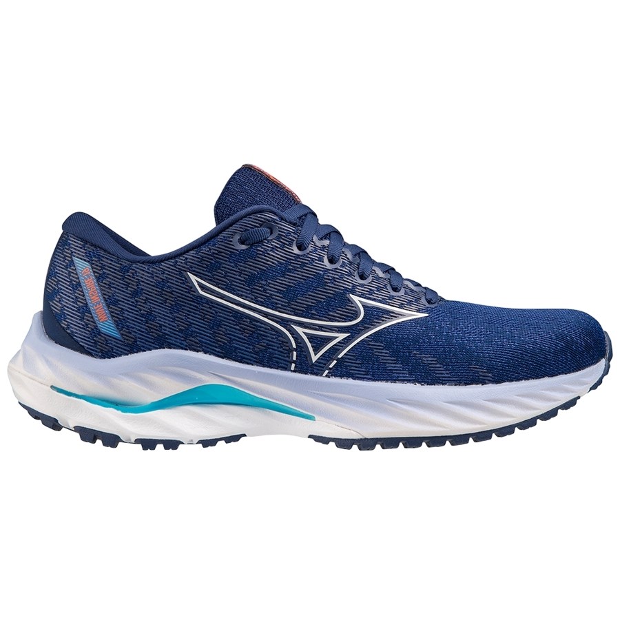 Спортивные кроссовки женские Mizuno J1GD2344-75 синие 5.5 UK