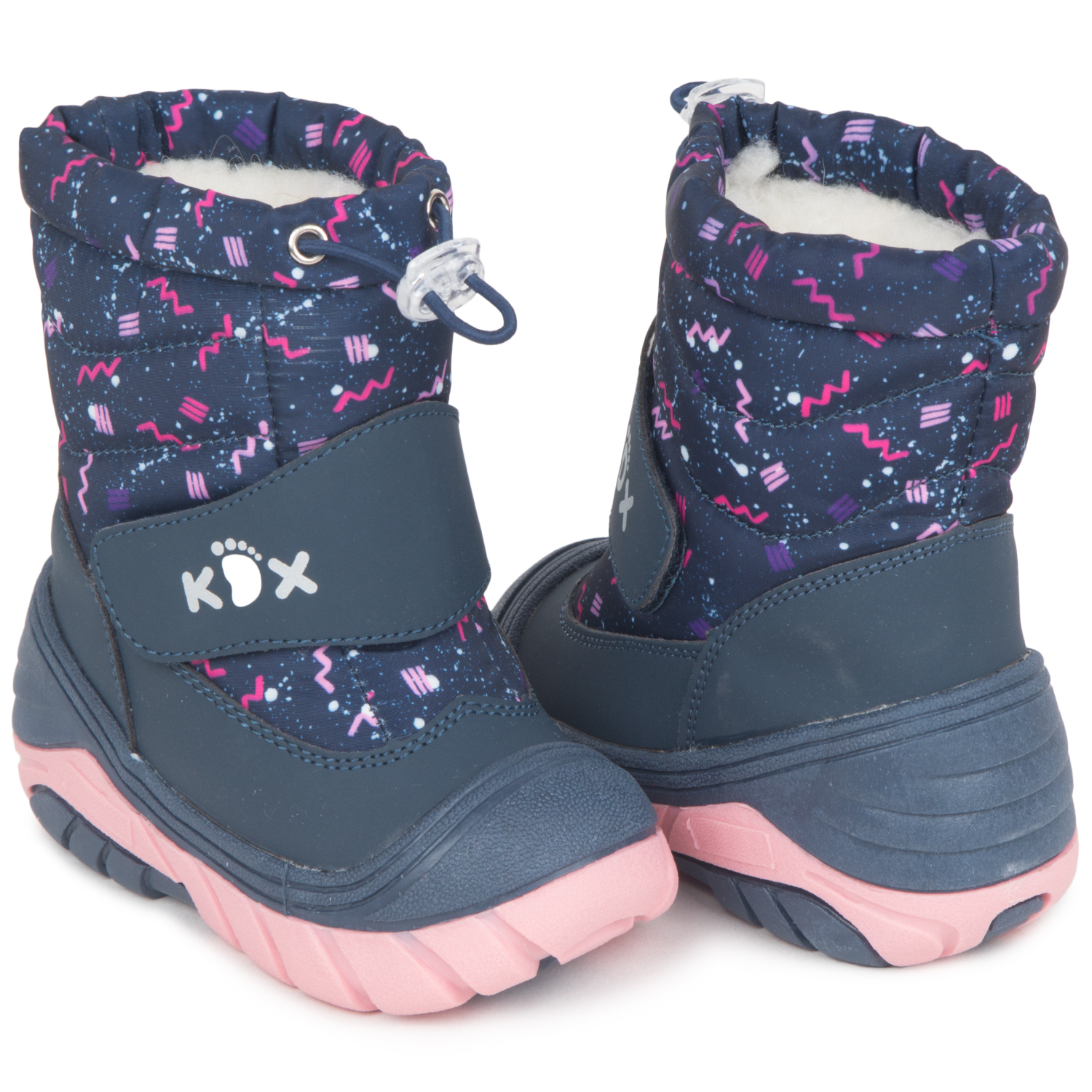 

Сноубутсы Kdx синий/розовый р., BSTF20-4