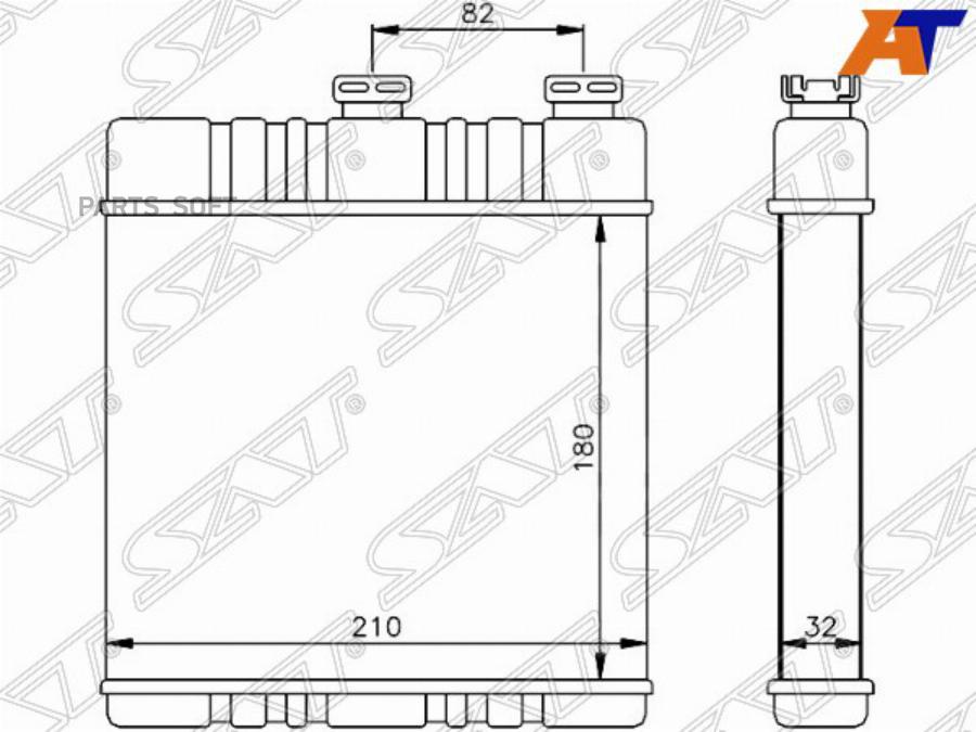 

Радиатор отопителя салона OPEL ASTRA G 98-/ZAFIRA A 99-/ZAFIRA B 05- версия BEHR