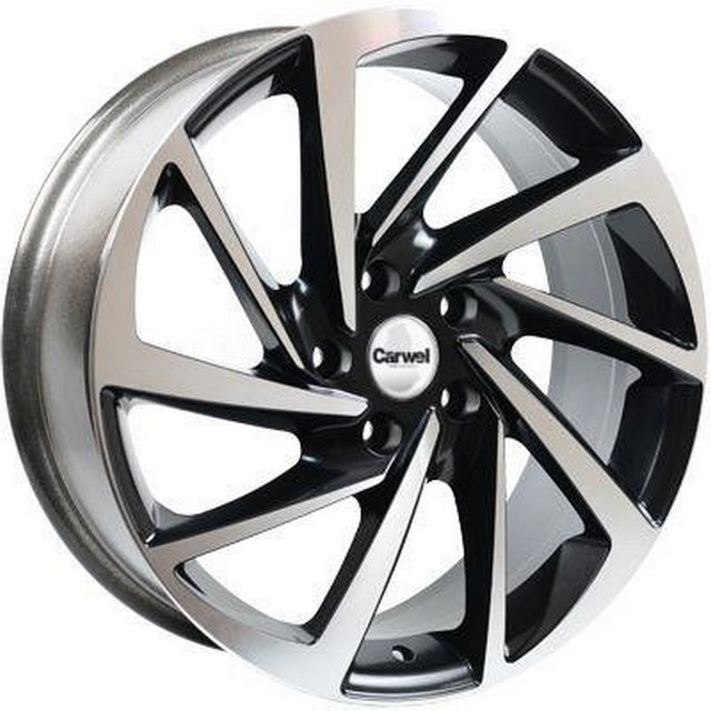 

Колесный диск Carwel Аниш R018 7.5x18/5x112 D57.1 ET43, Черный;серебристый