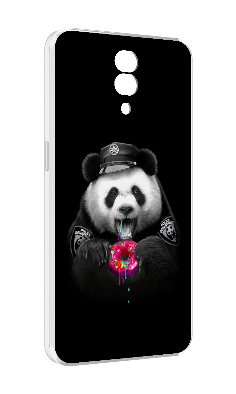 

Чехол MyPads Панда-с-пончиком для Blackview BV7200, Прозрачный, Tocco