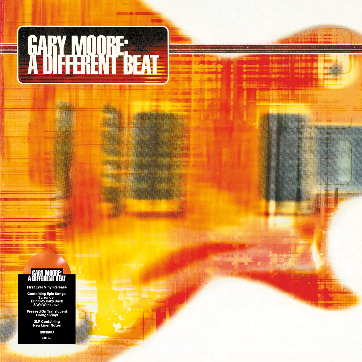 

Gary Moore A Different Beat (Transparent Orange) (2LP)