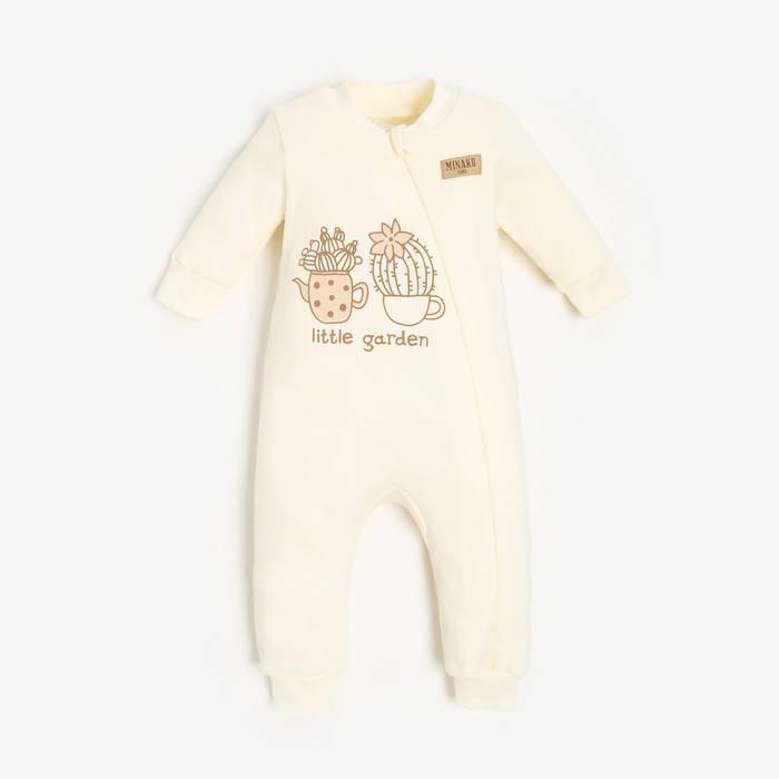 

Комбинезон детский MINAKU Basic Line BABY 7994867, белый, 92, Basic Line BABY