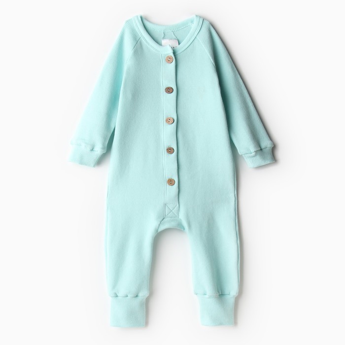 

Комбинезон детский MINAKU Basic Line BABY, голубой, 68, Basic Line BABY