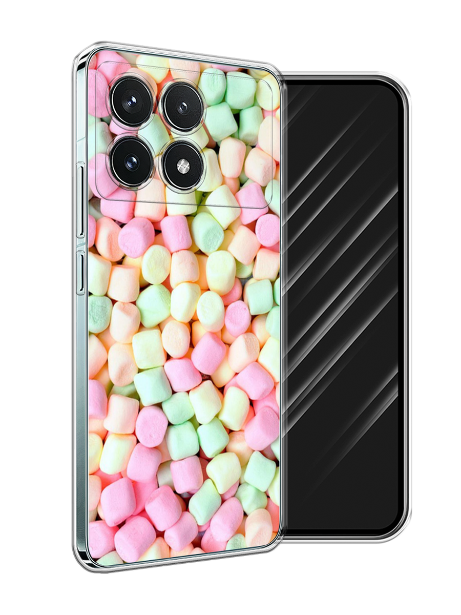 

Чехол Awog на Xiaomi Redmi K70 5G "Marshmallows", Зеленый;желтый;розовый, 320850-1