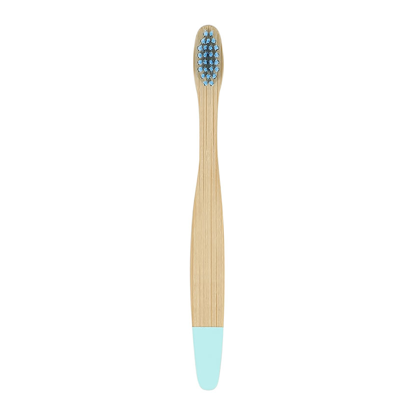 фото Щетка зубная для детей aceco бамбуковая голубая мягкая 182368