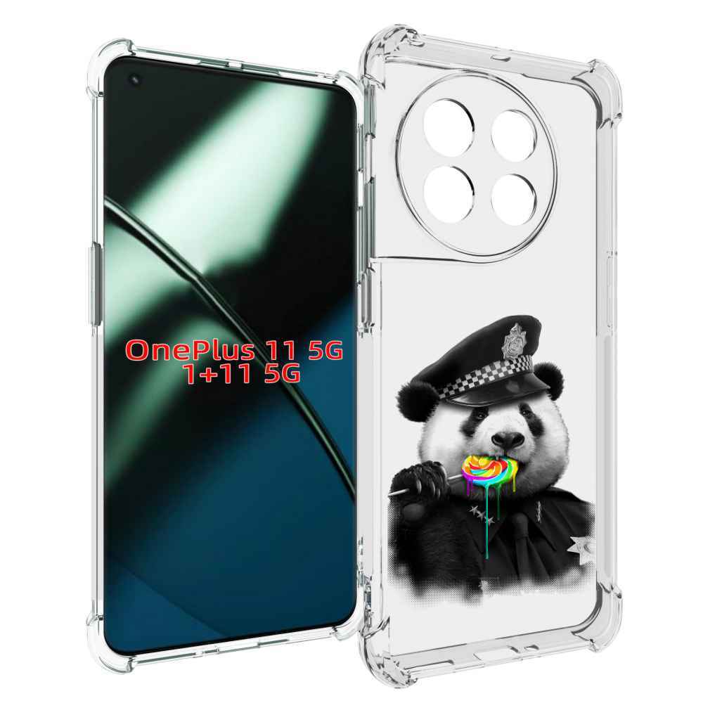 

Чехол MyPads Панда полиция для OnePlus 11, Прозрачный, Tocco