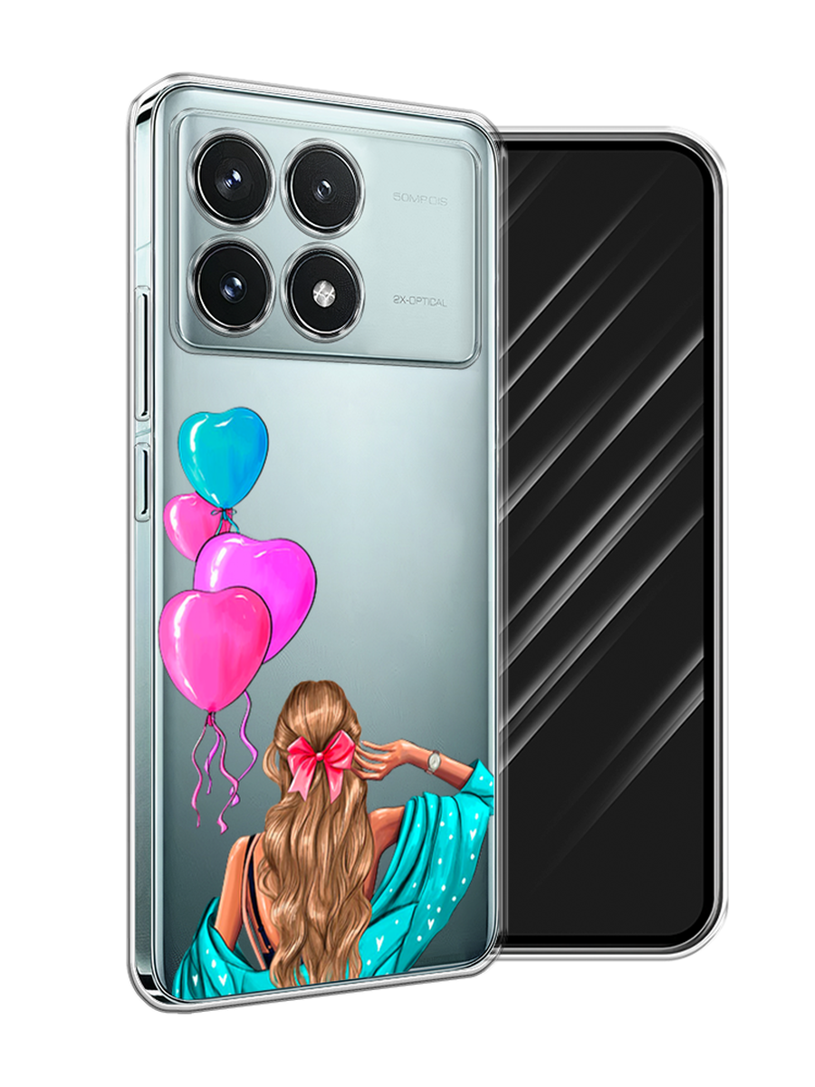 

Чехол Awog на Xiaomi Redmi K70 5G "День Рождения", Голубой;розовый;бежевый, 320850-1