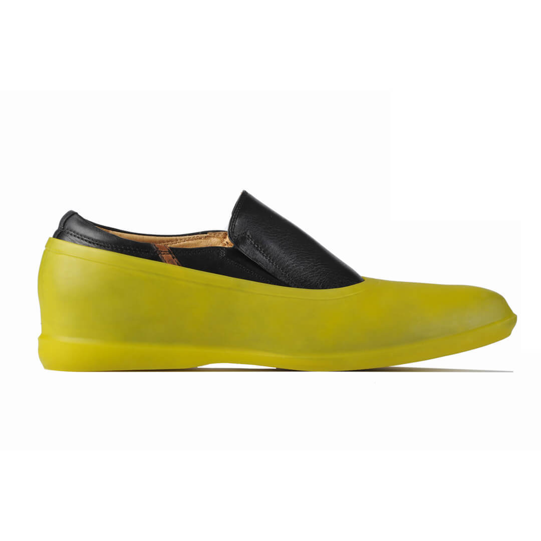 фото Галоши на обувь мужские мир галош лимон желтые 44-45
