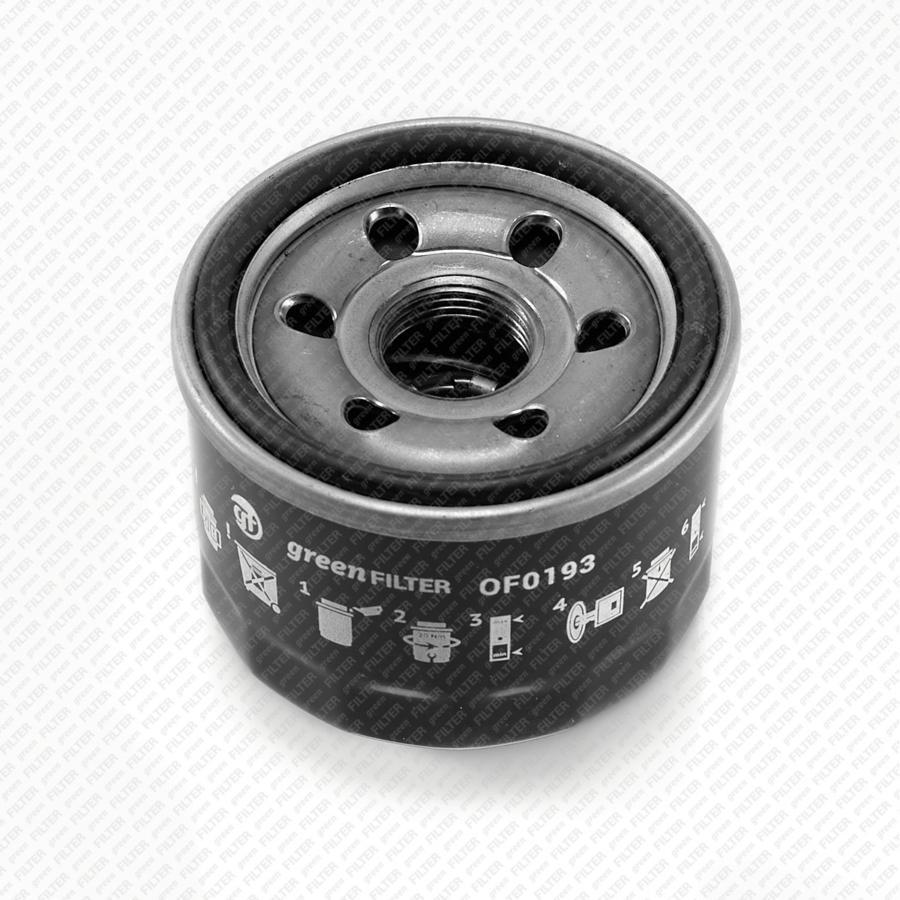 

GREEN FILTER Фильтр масляный SMART Fortwo 07->