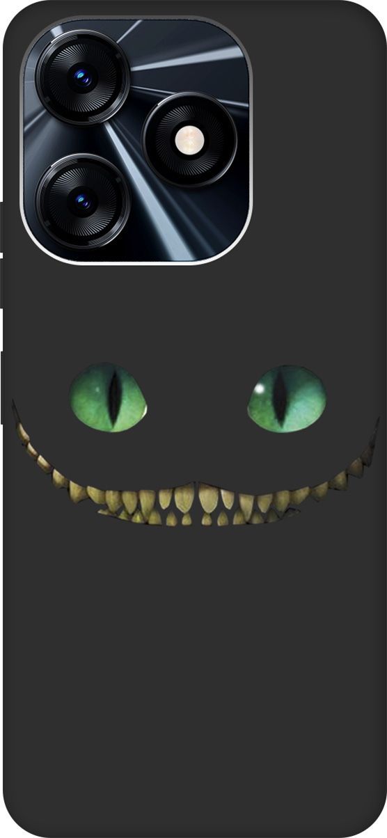 

Чехол на Tecno Spark 10 с 3D принтом "Cheshire Cat" черный, Черный;зеленый, 159544