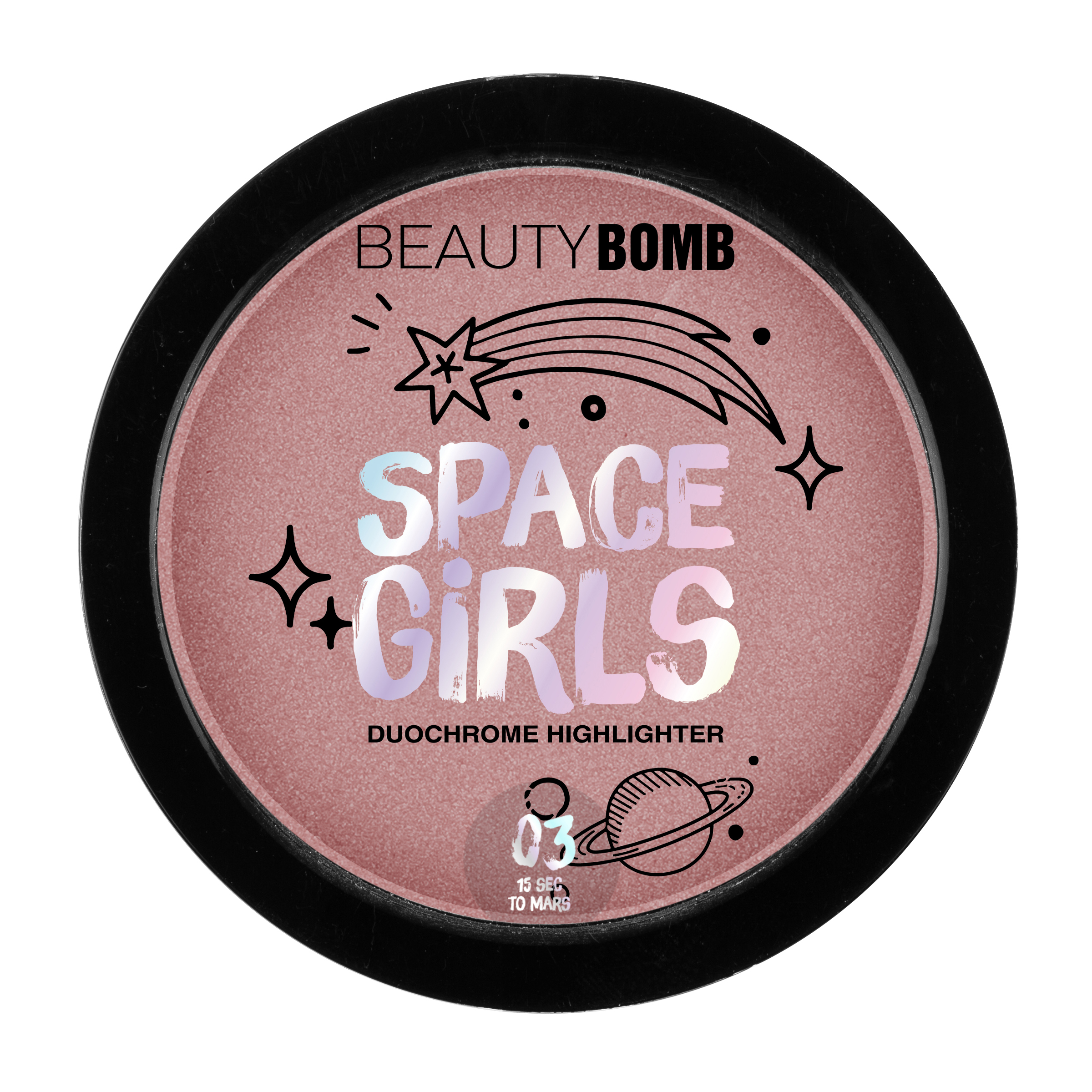 

Хайлайтер для лица Beauty Bomb дуохромный тон 03 46 г
