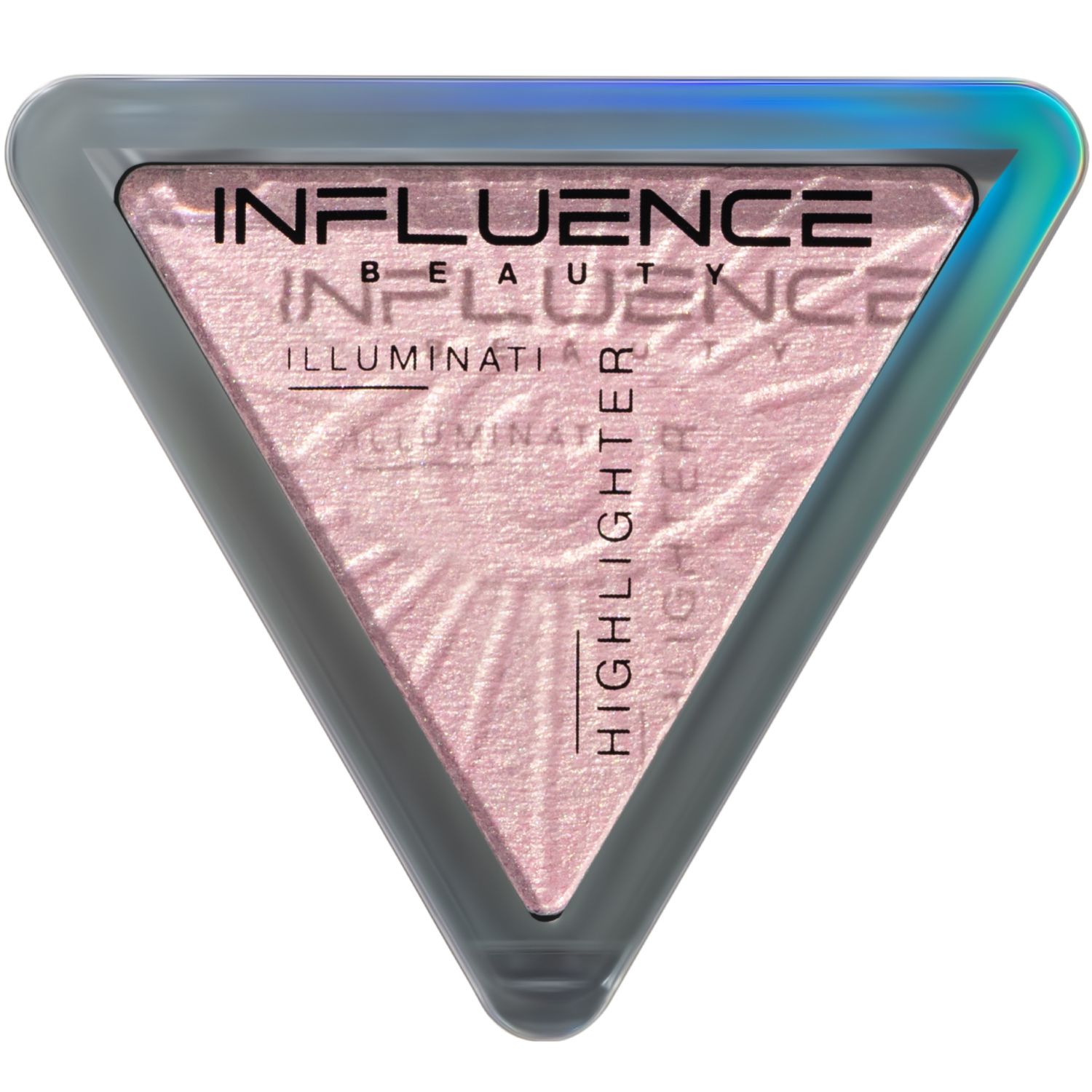 Хайлайтер Influence Beauty Illuminati с эффектом влажного сияния, тон 02 розовый, 6,5 г