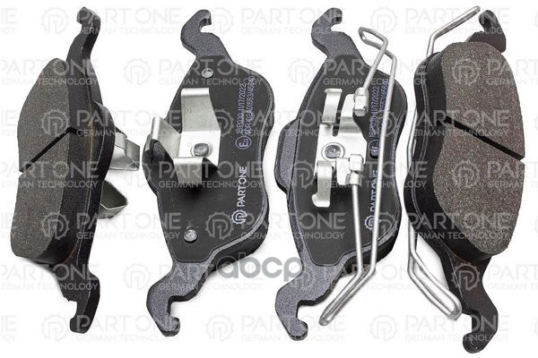 

Колодки тормозные дисковые перед. FORD: FOCUS 98-04 PART-ONE 1BP030, 1BP030