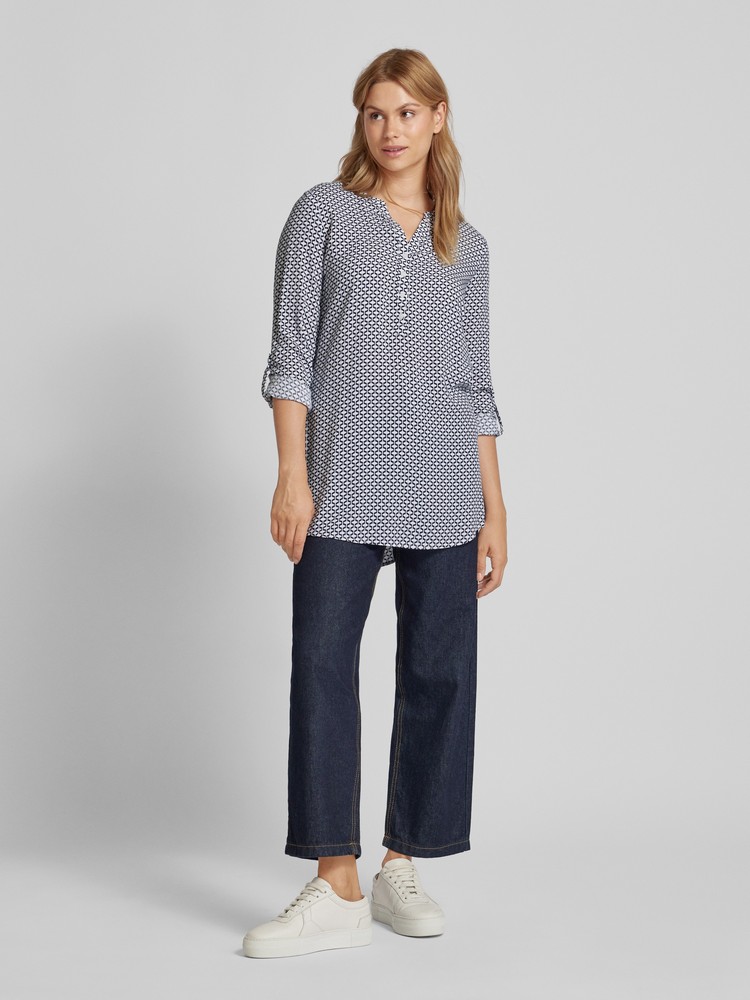 Блуза женская CHRISTIAN BERG 567708261 синяя 40 EU 6998₽