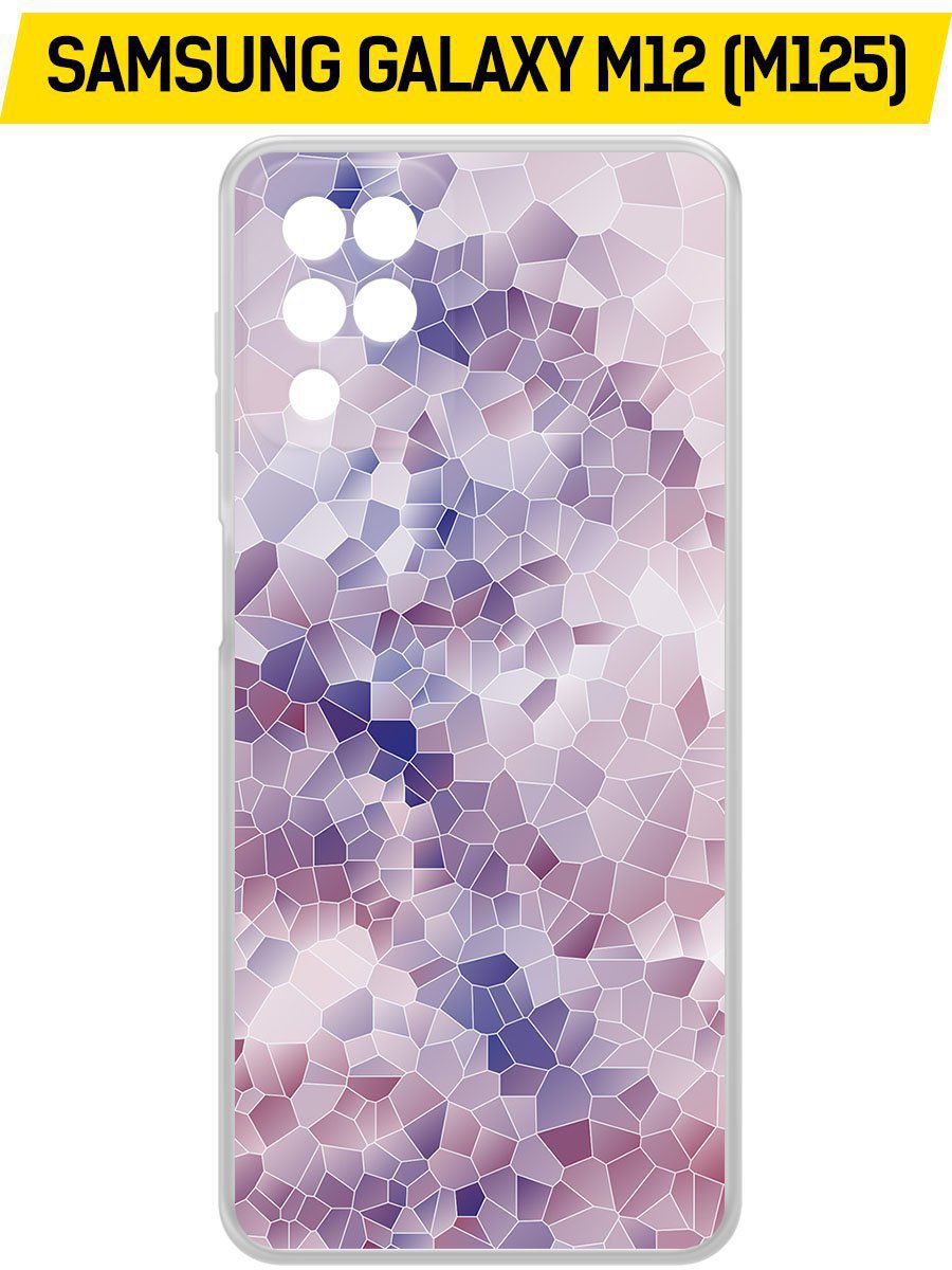 

Чехол-накладка Krutoff Clear Case Витраж 2 для Samsung Galaxy M12 (M125), Прозрачный