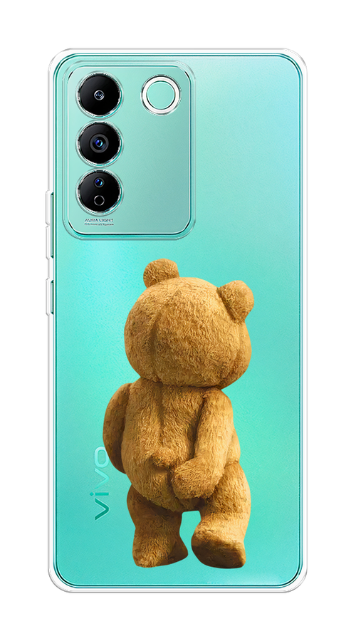 

Чехол на Vivo T2 4G "Медвежья спина", Коричневый;прозрачный, 269550-1
