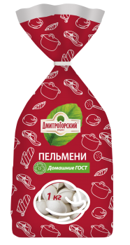 фото Пельмени дмитрогорский продукт домашние из свинины и говядины 1 кг