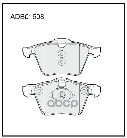 

Колодки передние FORD S-Max/Galaxy / VOLVO S60/S80/V60/V70/XC70 ADB 01608