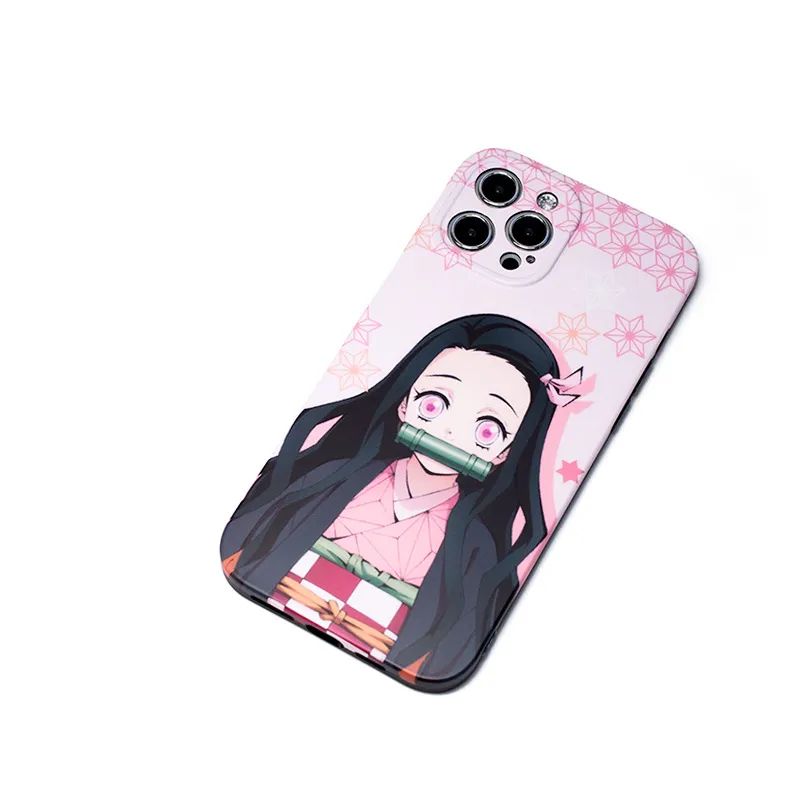 

Чехол Digital Cover для iPhone 12 mini "Клинок рассекающий демонов" Незуко, Розовый, Демон12мини