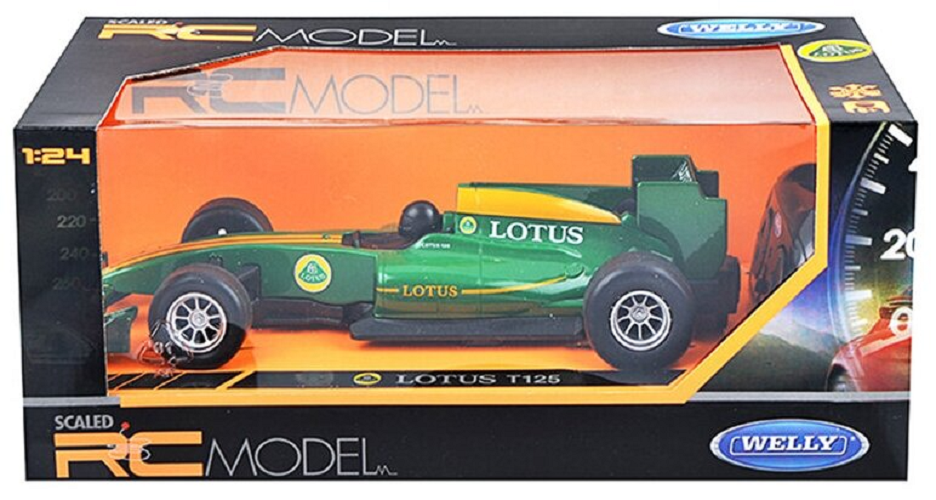 Машинка р\у Welly 84022G Lotus T125 1:24