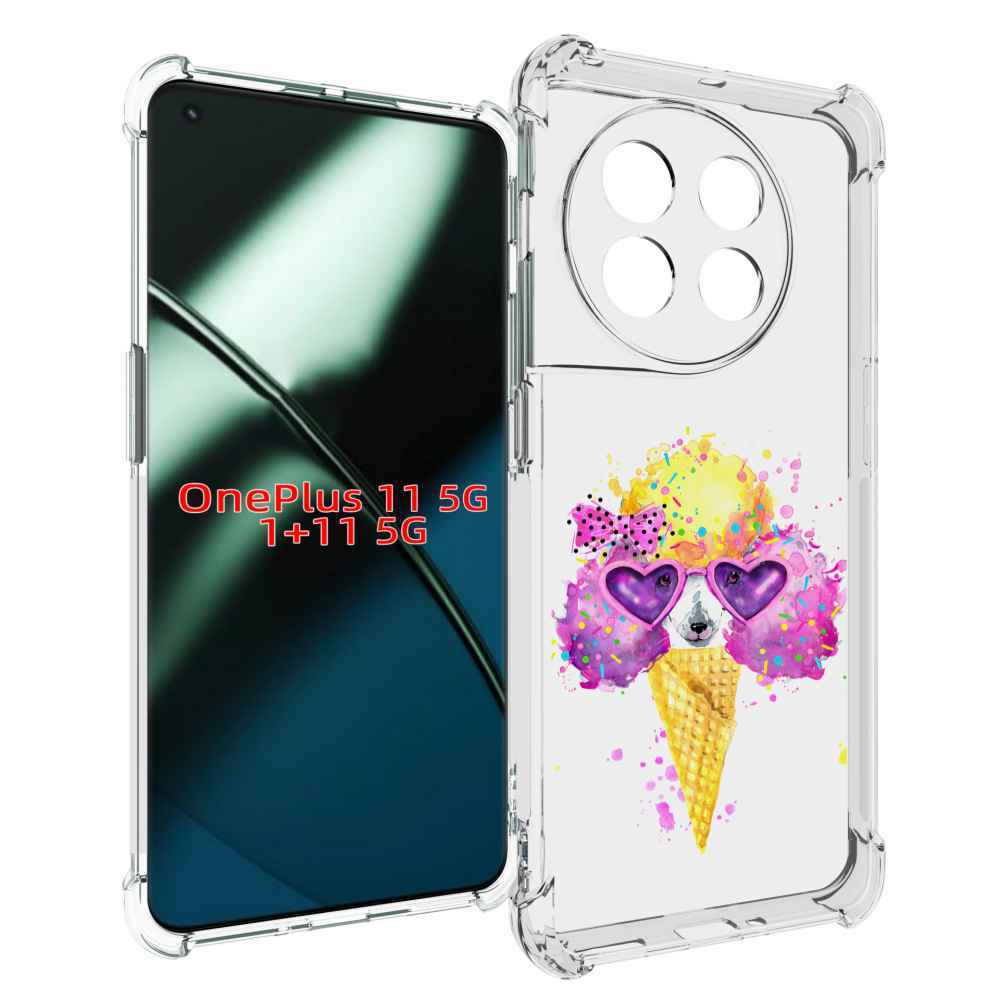 

Чехол MyPads Рожок для OnePlus 11, Прозрачный, Tocco