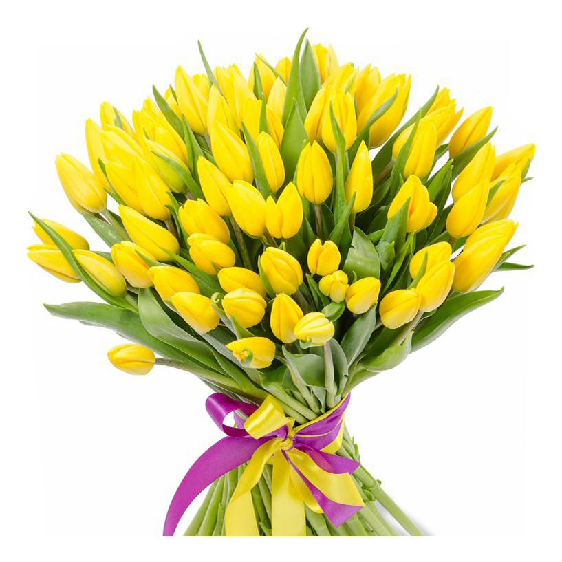 

Букет Тюльпанов 51шт
