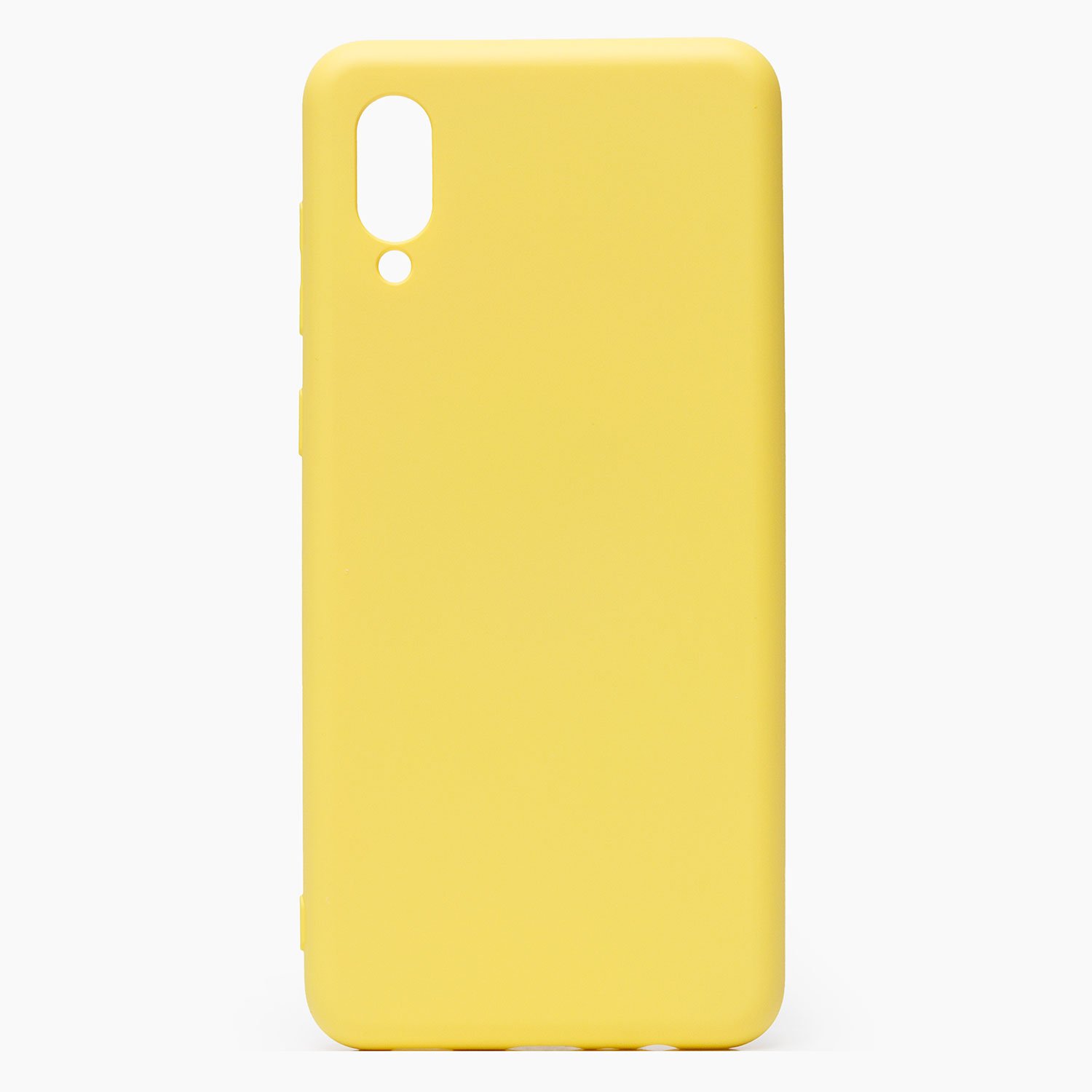 

Чехол Samsung SM-A022F (Galaxy A02) силиконовый Soft Touch 2 <желтый>