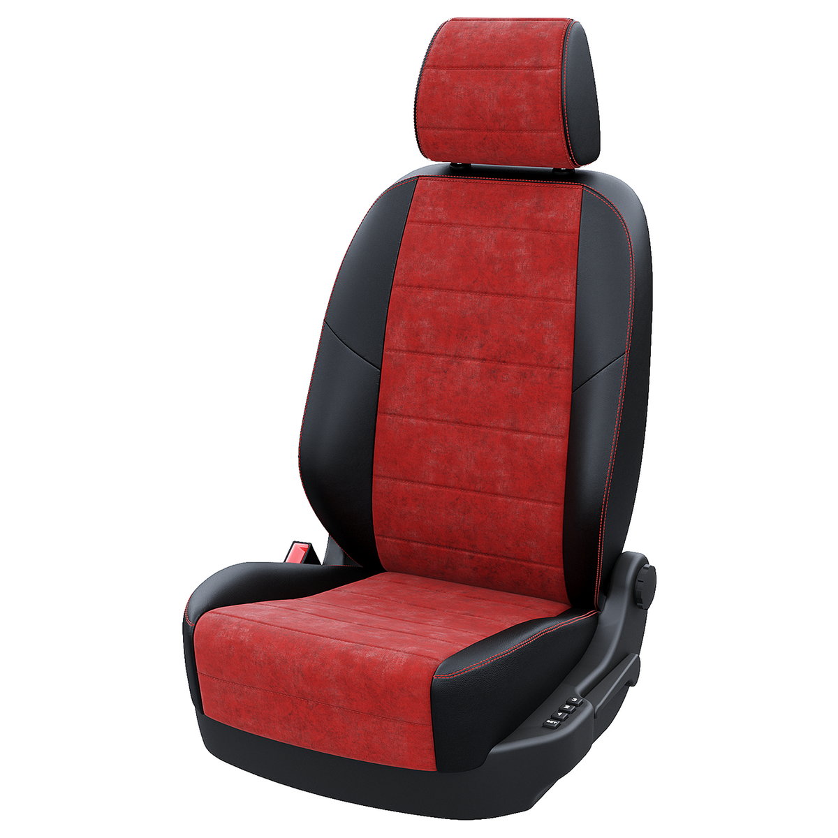 

Чехлы на сиденья Автодруг для Volkswagen Golfplus 1, 2 A1634DS2033 Алькантара, Красный;черный, A1634