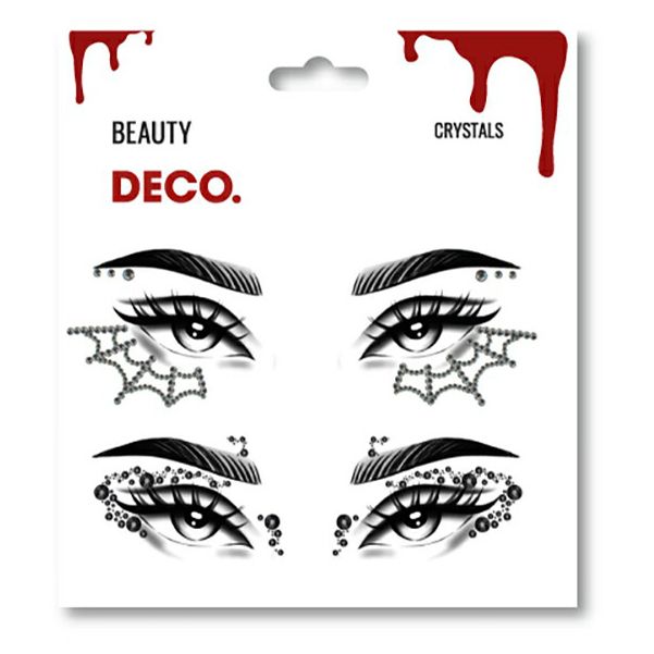 

Стразы для лица Deco Scary by Miami Tattoos Scary Me, Разноцветный