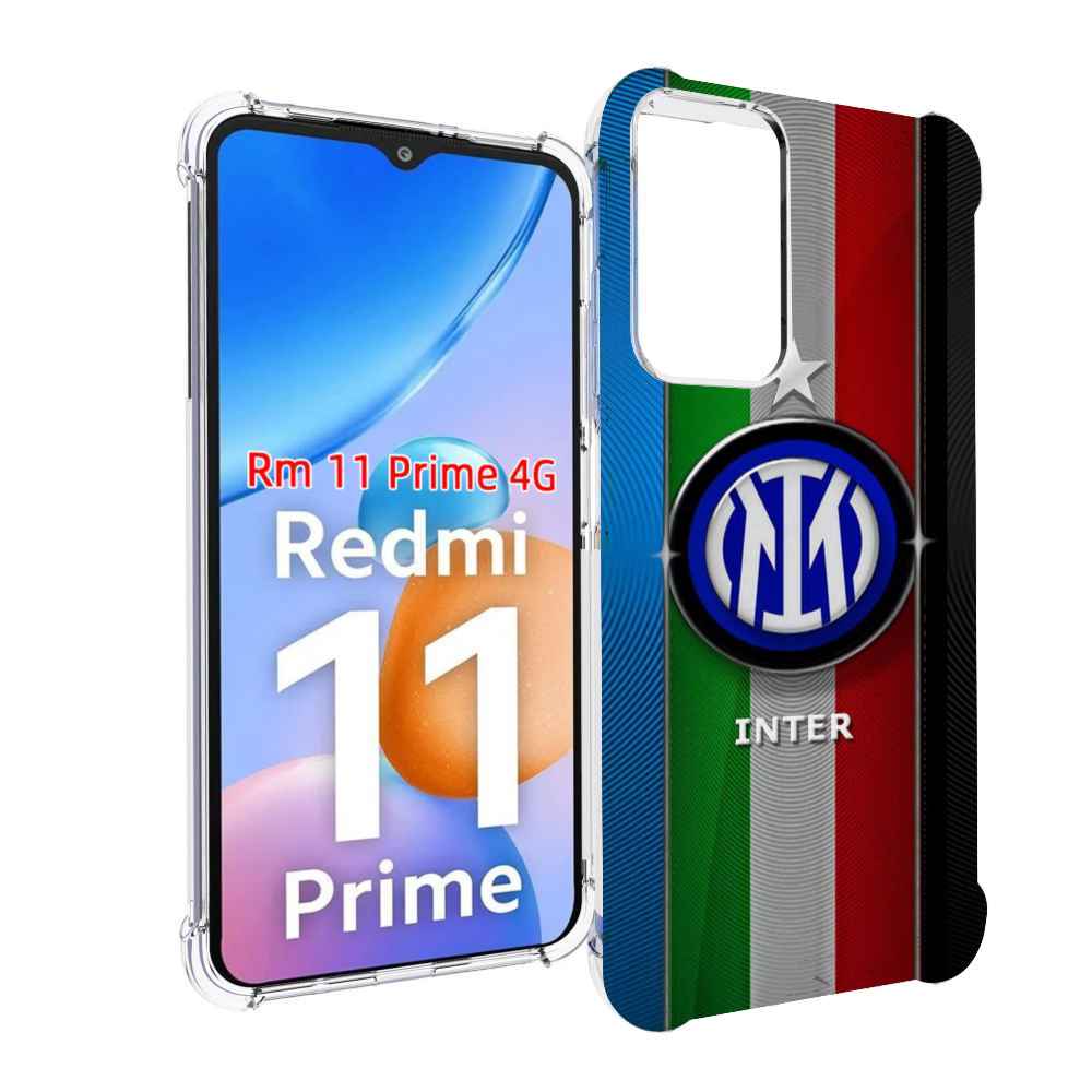 

Чехол MyPads фк интер милан для Xiaomi Redmi 11 Prime 4G, Прозрачный, Tocco