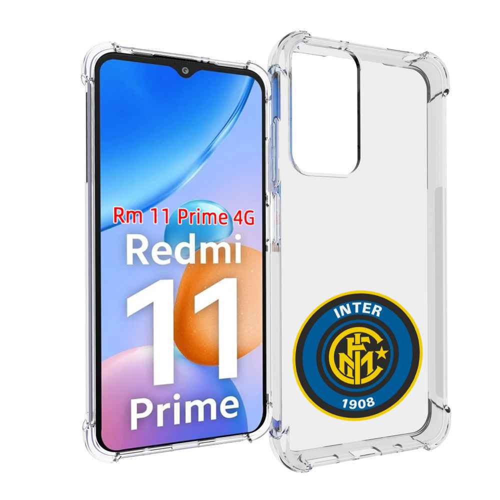 

Чехол MyPads фк интер мужской для Xiaomi Redmi 11 Prime 4G, Прозрачный, Tocco