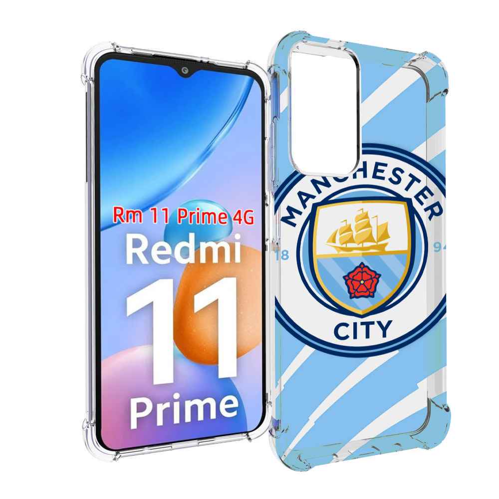 

Чехол MyPads фк манчестер сити для Xiaomi Redmi 11 Prime 4G, Прозрачный, Tocco