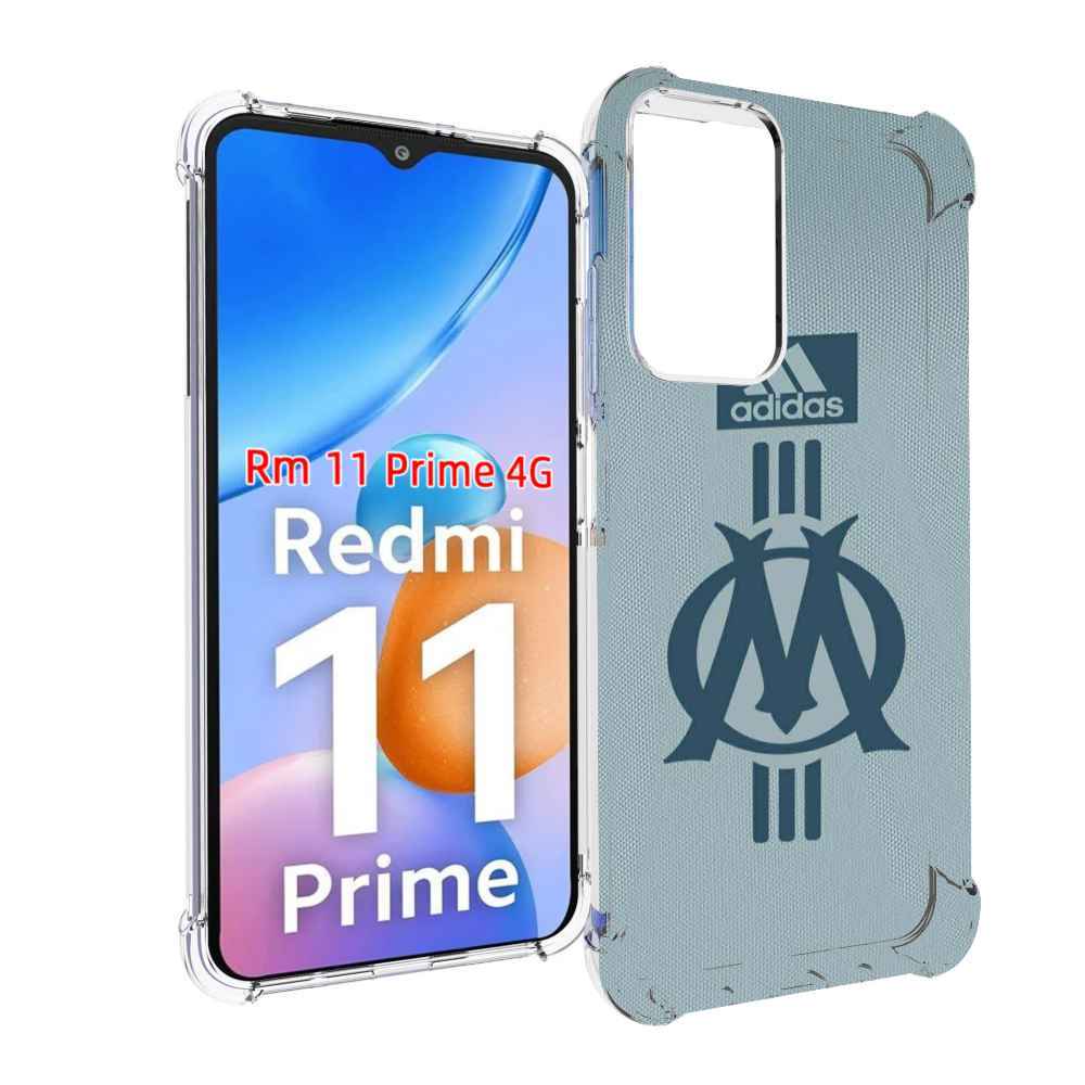 

Чехол MyPads фк марсель для Xiaomi Redmi 11 Prime 4G, Прозрачный, Tocco