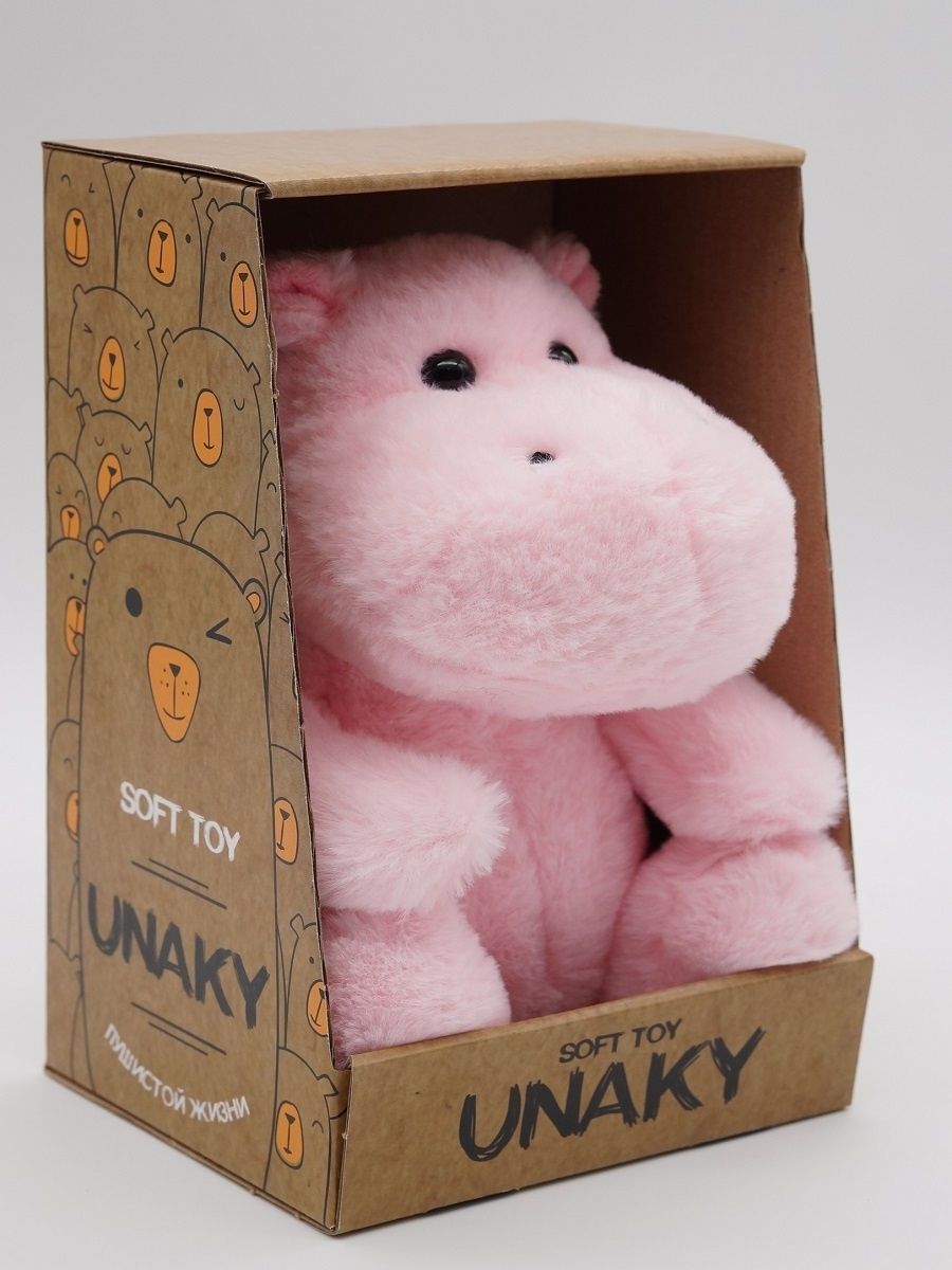 Мягкая игрушка Unaky Soft Toy Лариса 20 см 0955320K мягкая игрушка unaky soft toy бегемот кромби с букетиком камелий 22 см 0217922 231
