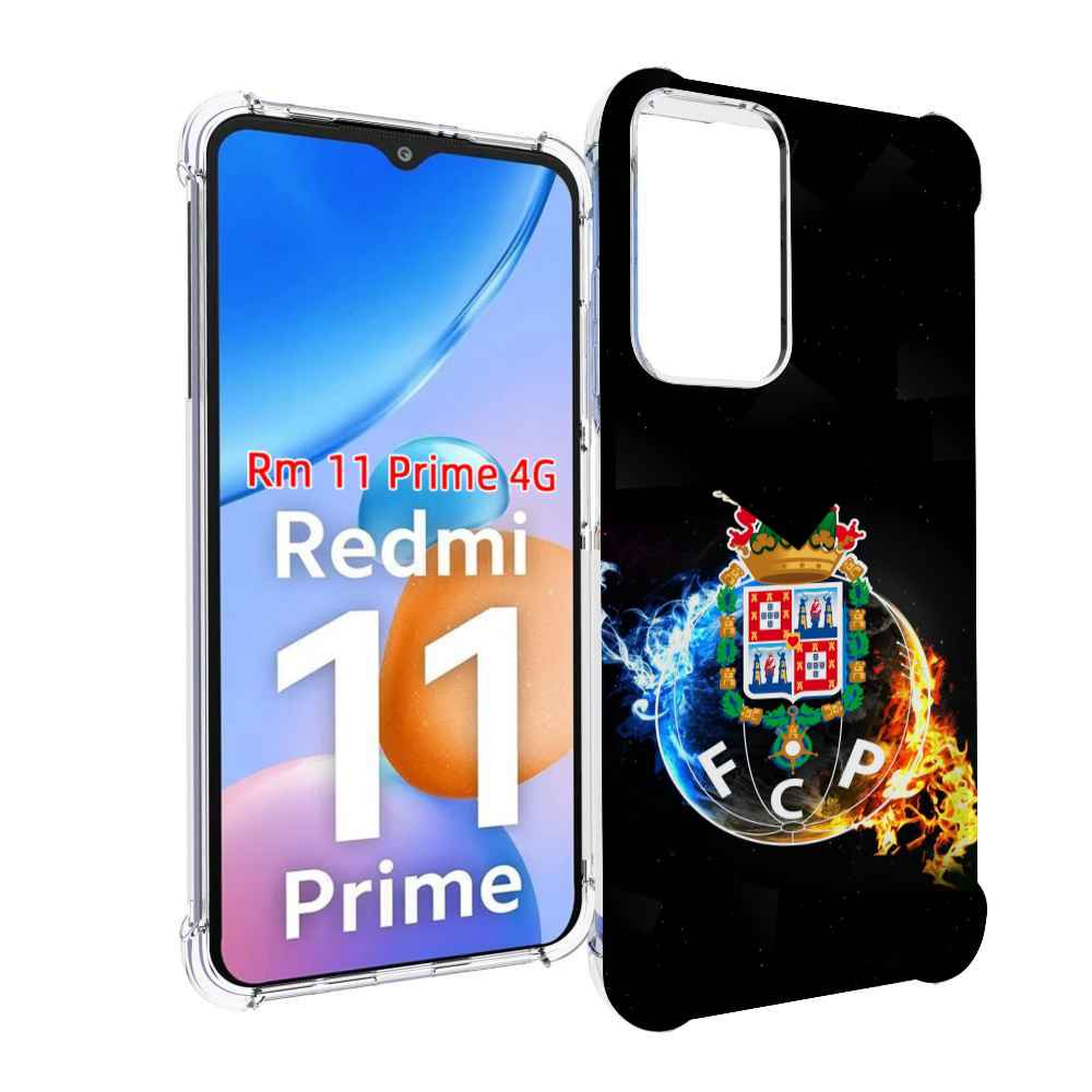 

Чехол MyPads фк порту для Xiaomi Redmi 11 Prime 4G, Прозрачный, Tocco
