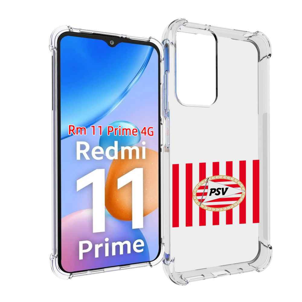 

Чехол MyPads фк псв голландия мужской для Xiaomi Redmi 11 Prime 4G, Прозрачный, Tocco