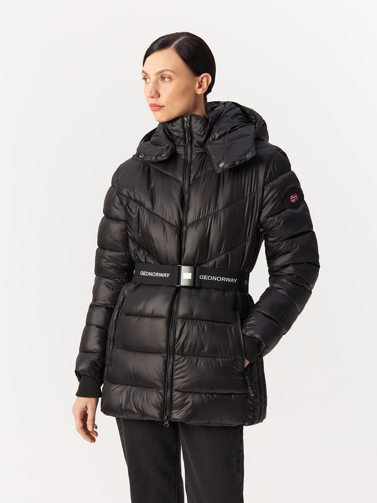 Куртка женская Geographical Norway WW5582F-GNO черная 2XL