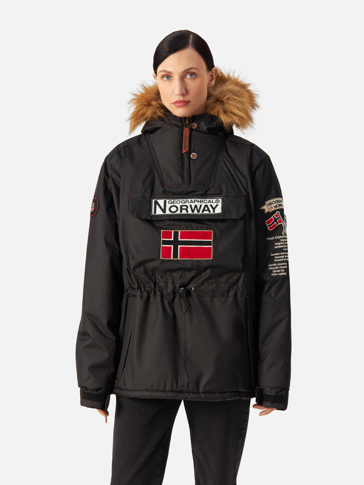 Куртка женская Geographical Norway WW3844H-GN черная L