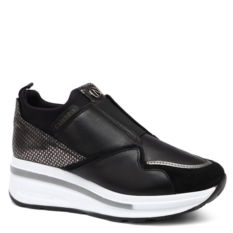 

Кроссовки женские Cafe' Noir DN1003 черные 37 EU, Черный, DN1003