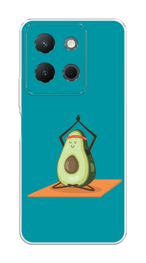 

Чехол на Vivo Y36 4G "Расслабься с авокадо", Бирюзовый, 269250-1