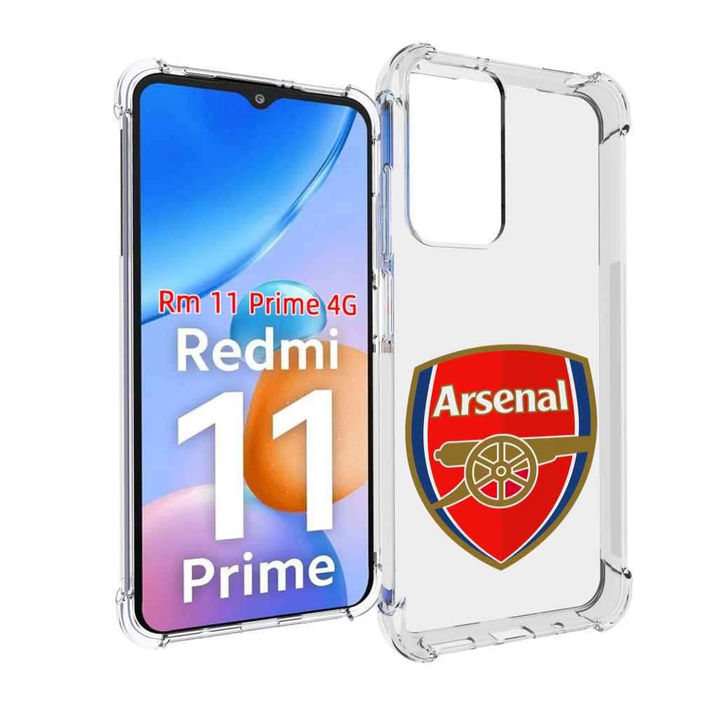 

Чехол MyPads фк-арсенал-2 для Xiaomi Redmi 11 Prime 4G, Прозрачный, Tocco