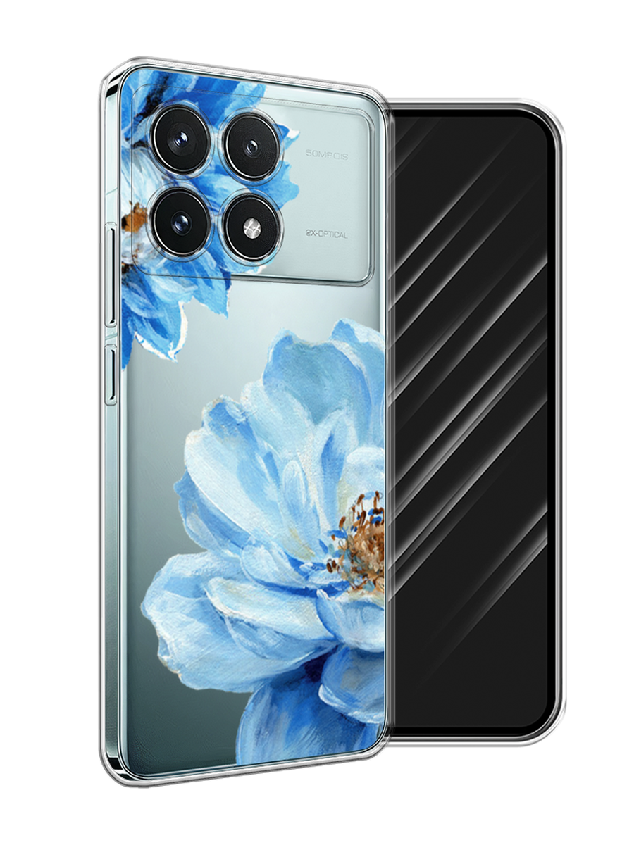 

Чехол Awog на Xiaomi Redmi K70 5G "Голубые клематисы", Голубой, 320850-1