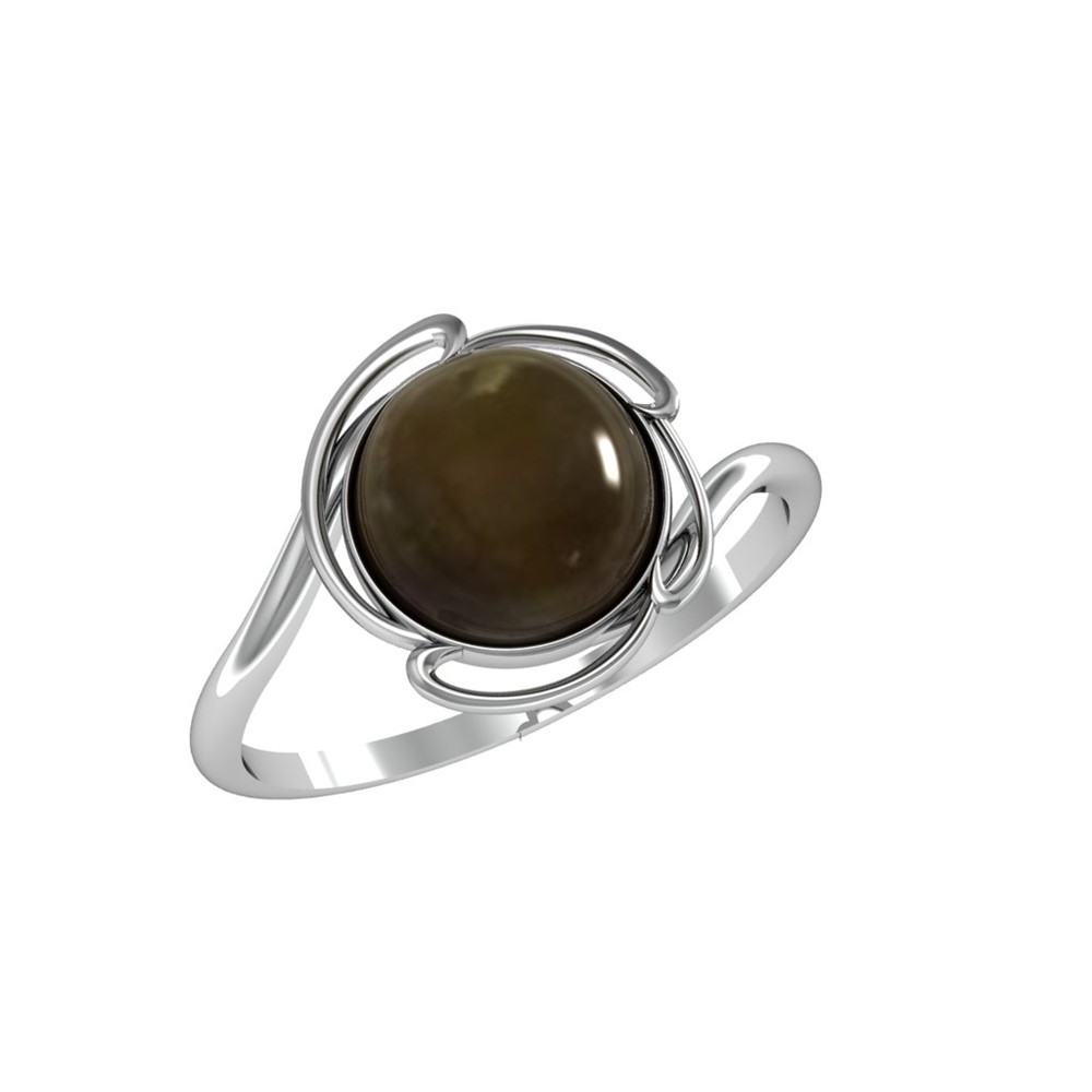 

Кольцо из серебра р. 17,5 ПРИВОЛЖСКИЙ ЮВЕЛИР 251268-BA, агат, 251268-BA