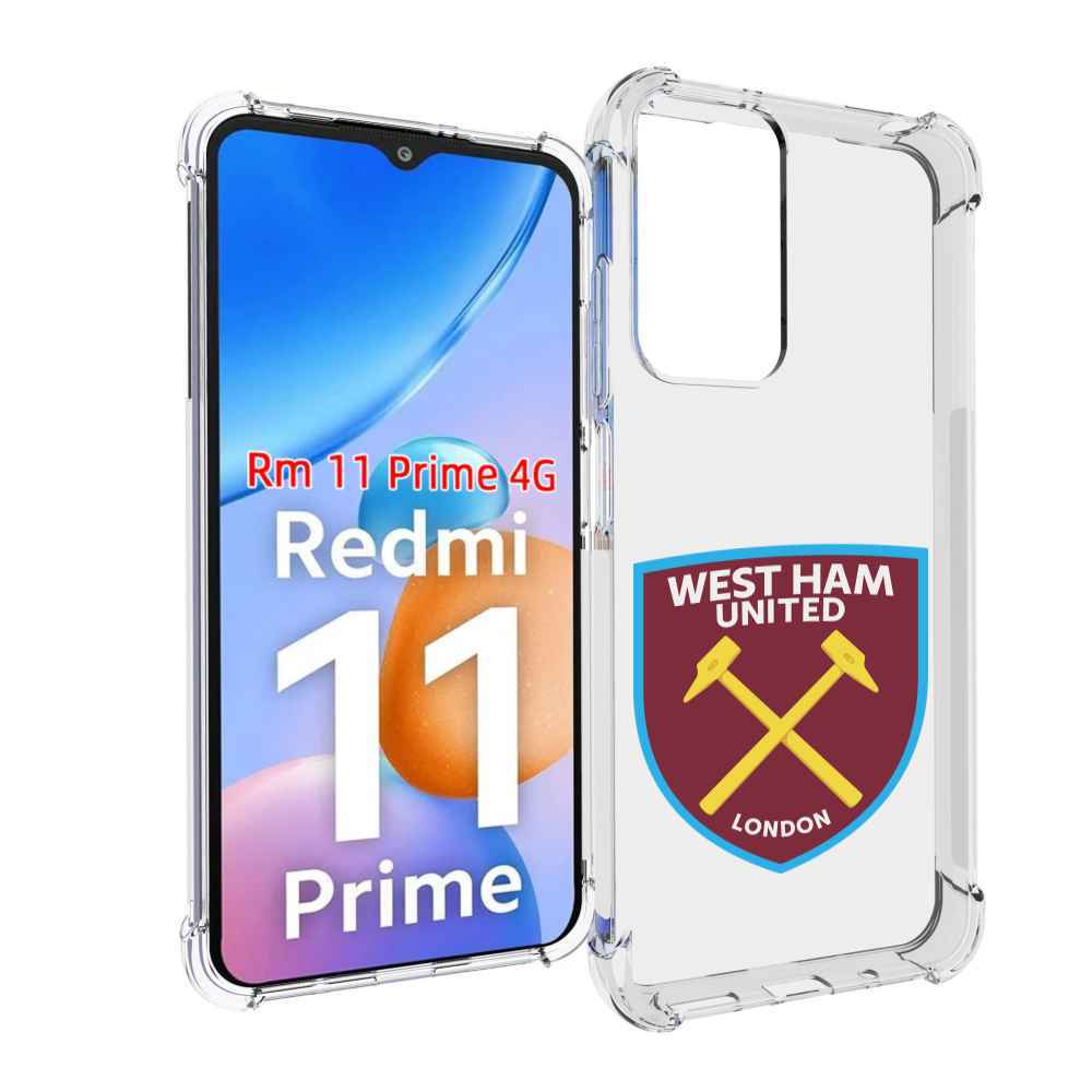 

Чехол MyPads фк-вест-хем-2 для Xiaomi Redmi 11 Prime 4G, Прозрачный, Tocco