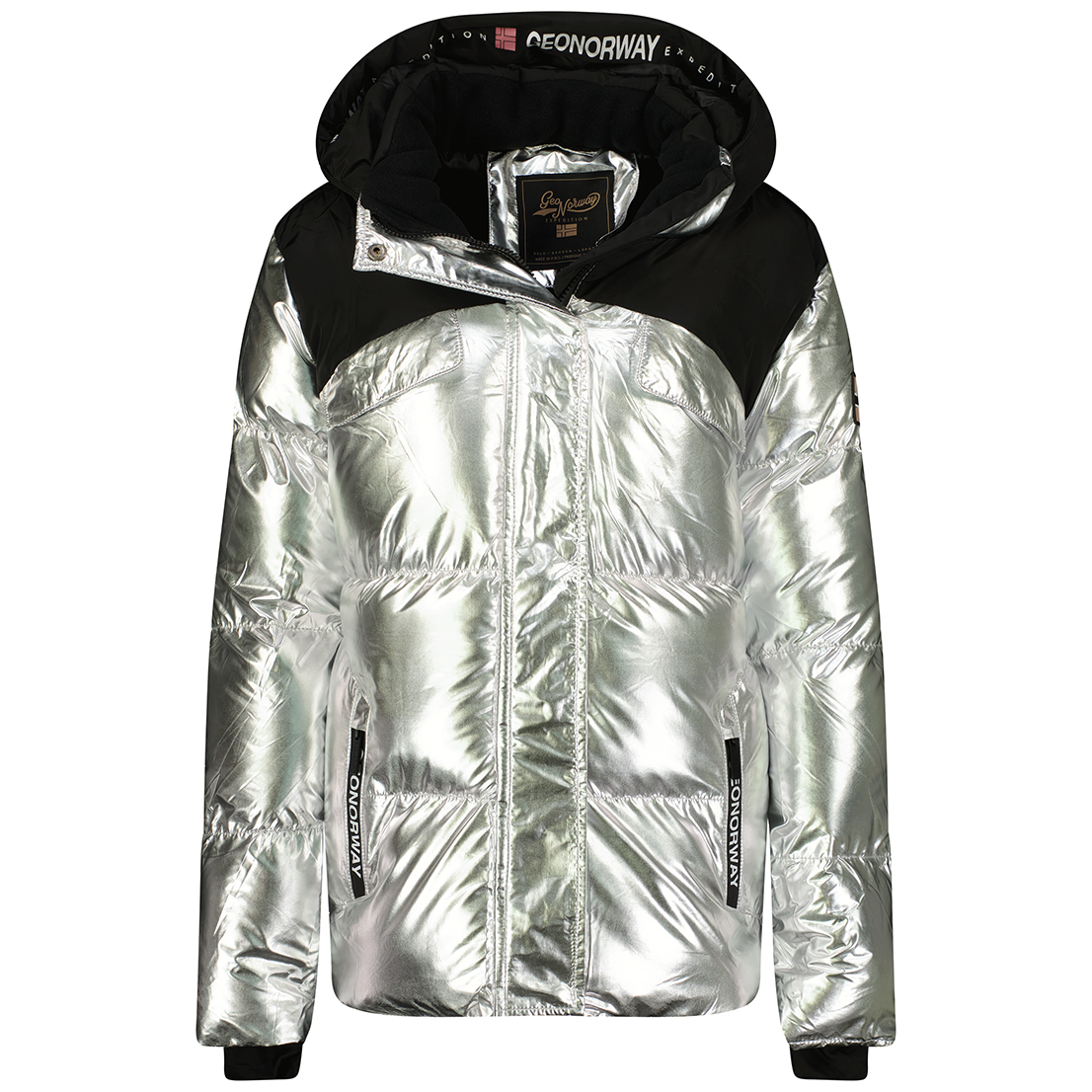 Куртка женская Geographical Norway WW4911F-GNO серебристая L