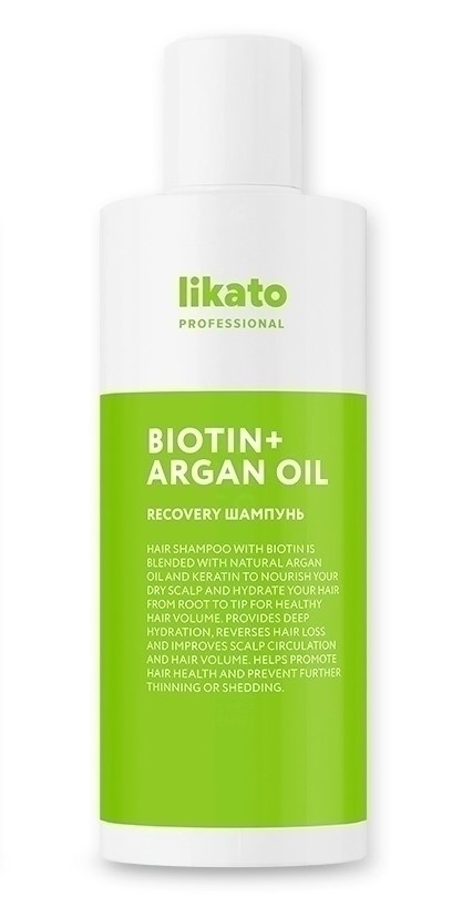 Шампунь Likato Recovery с протеинами для восстановления структуры волос 250 мл