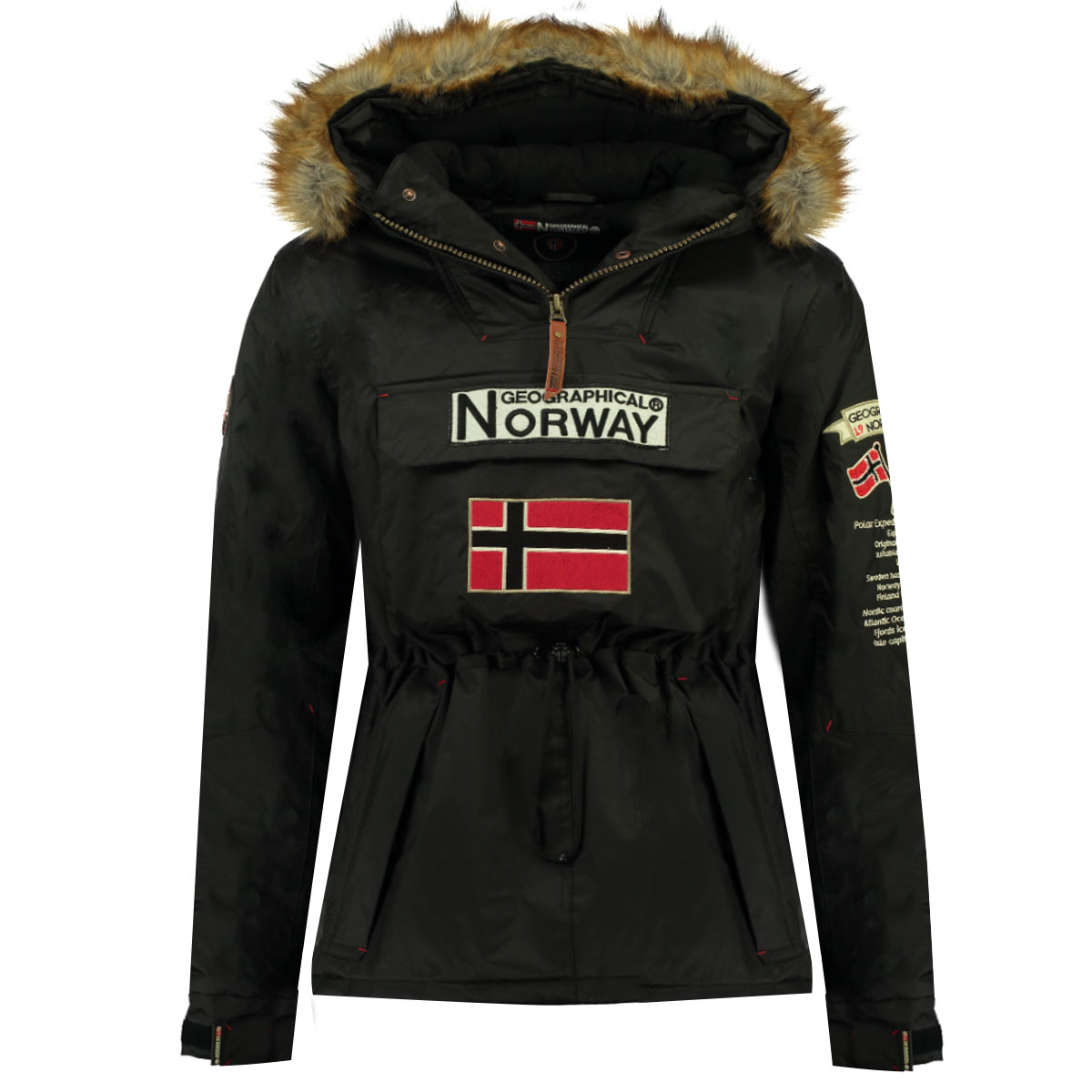 Куртка женская Geographical Norway WW3844H-GN черная M